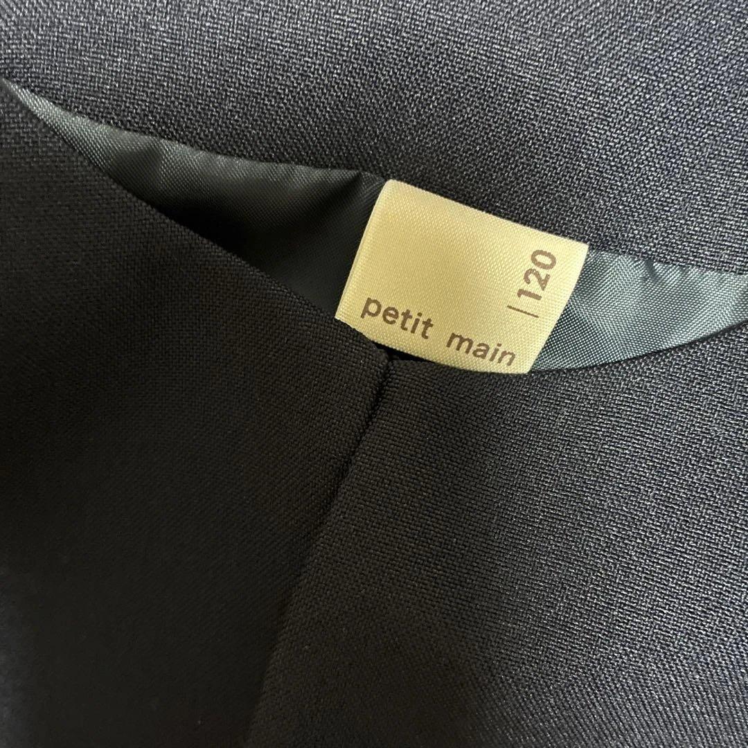 プティマイン120cmワンピースとジャケットとコサージュ