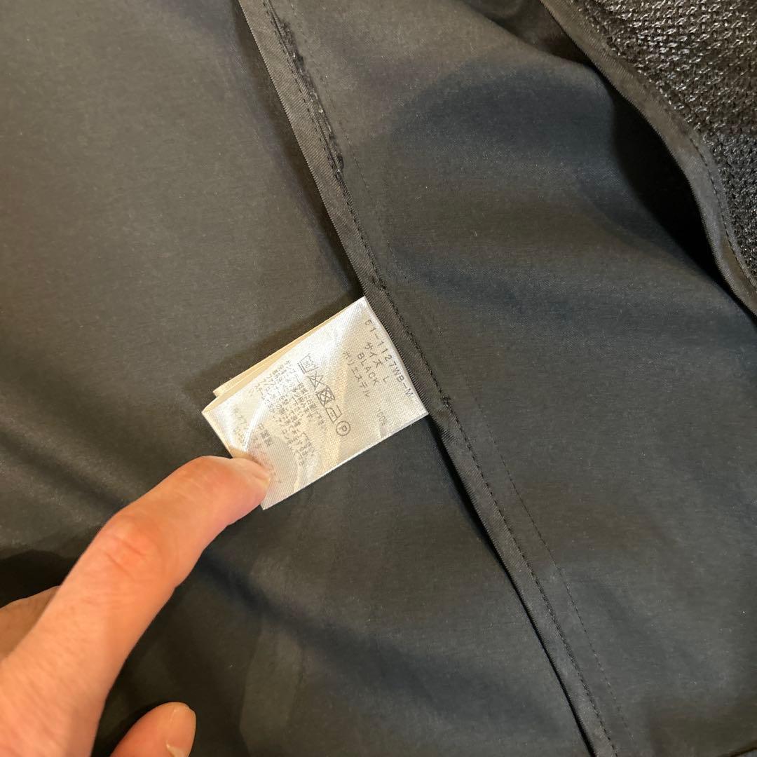 WWS Bizワークウェアスーツ　セットアップ　ブラック