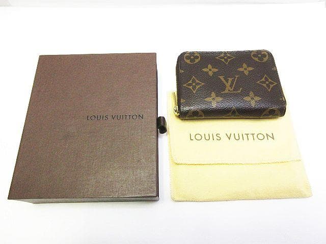 きき ●ルイヴィトン モノグラム ジッピー パース M60067