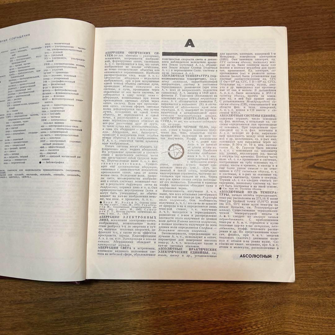 ロシア語　物理学百科事典