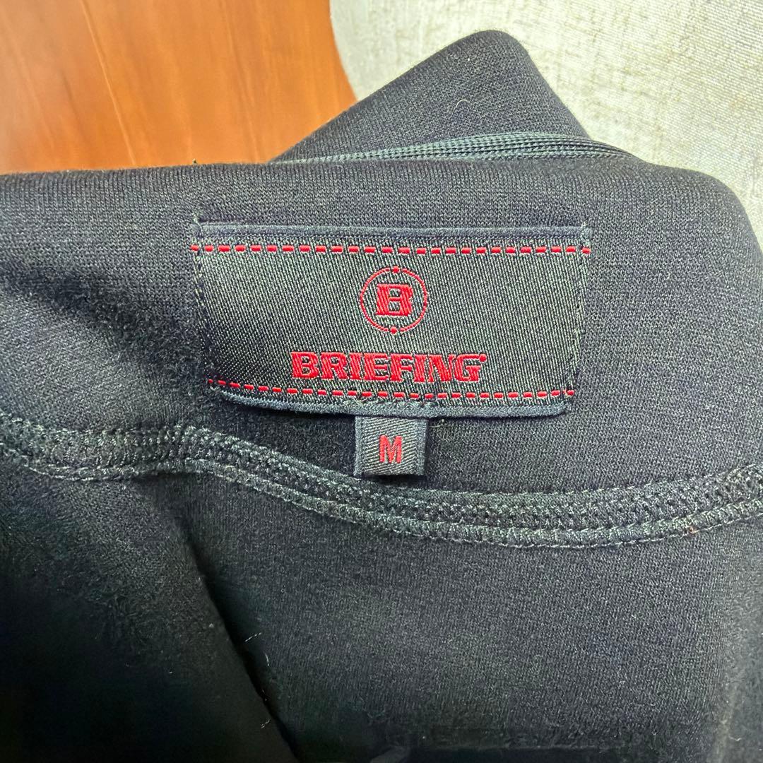 ヨ*ー様 BRIEFING ブラック パーカー　フード付き