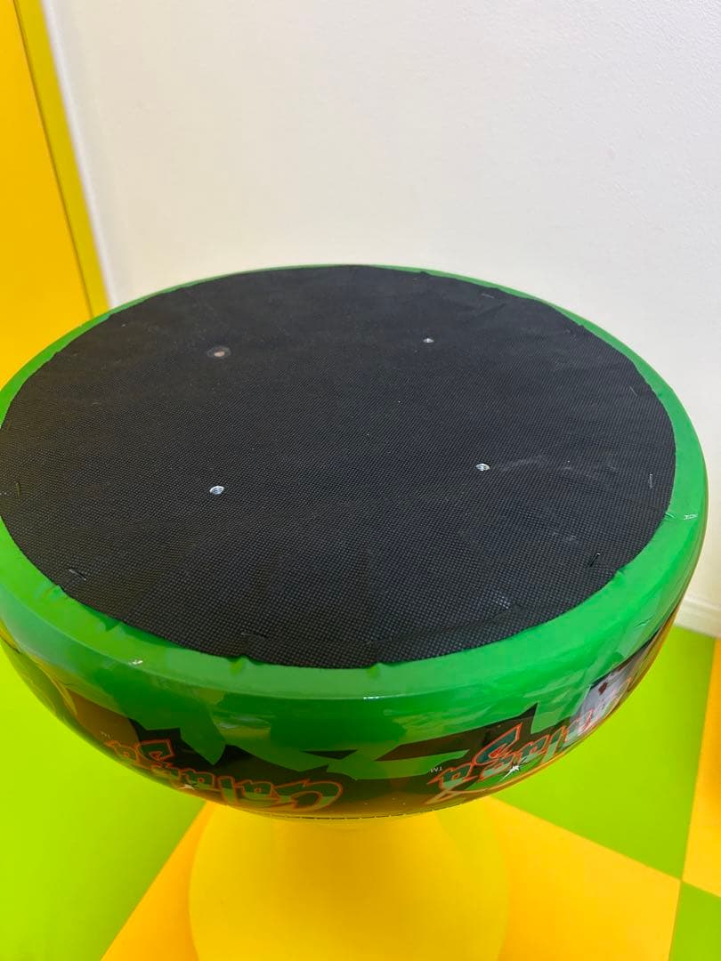 非売品　レトロゲーム　ギャラガの座面　椅子　チェア　ナムコ　ゲームセンター