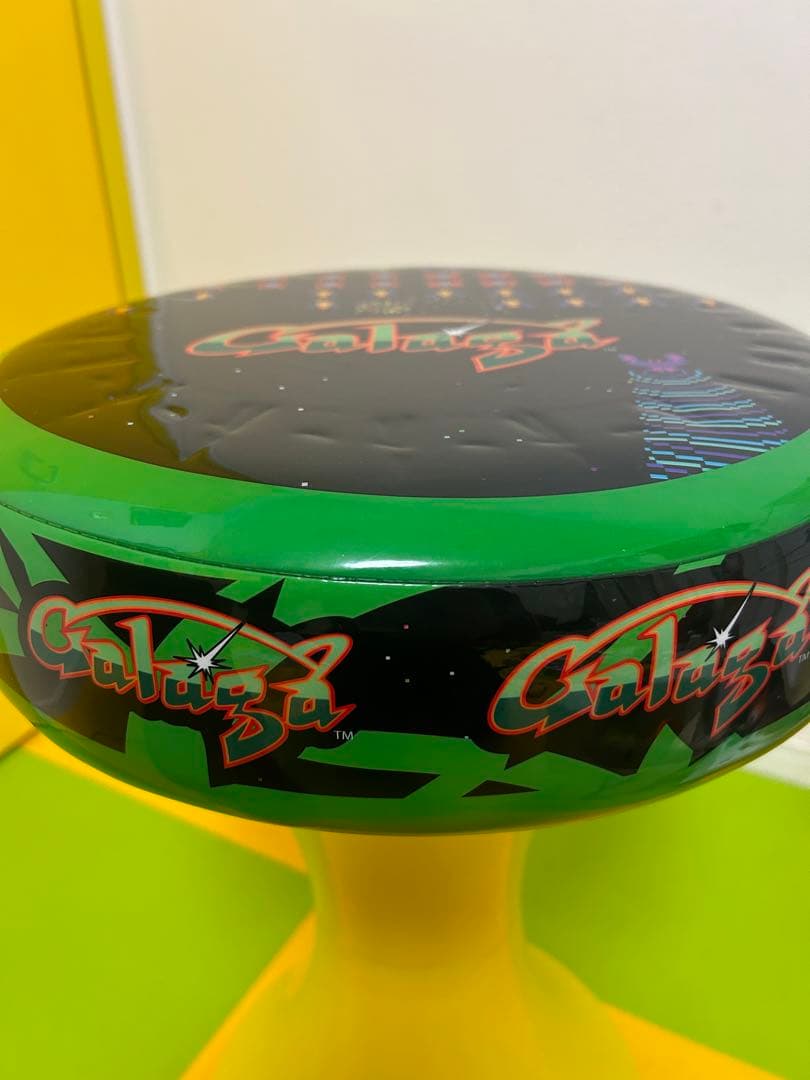 非売品　レトロゲーム　ギャラガの座面　椅子　チェア　ナムコ　ゲームセンター