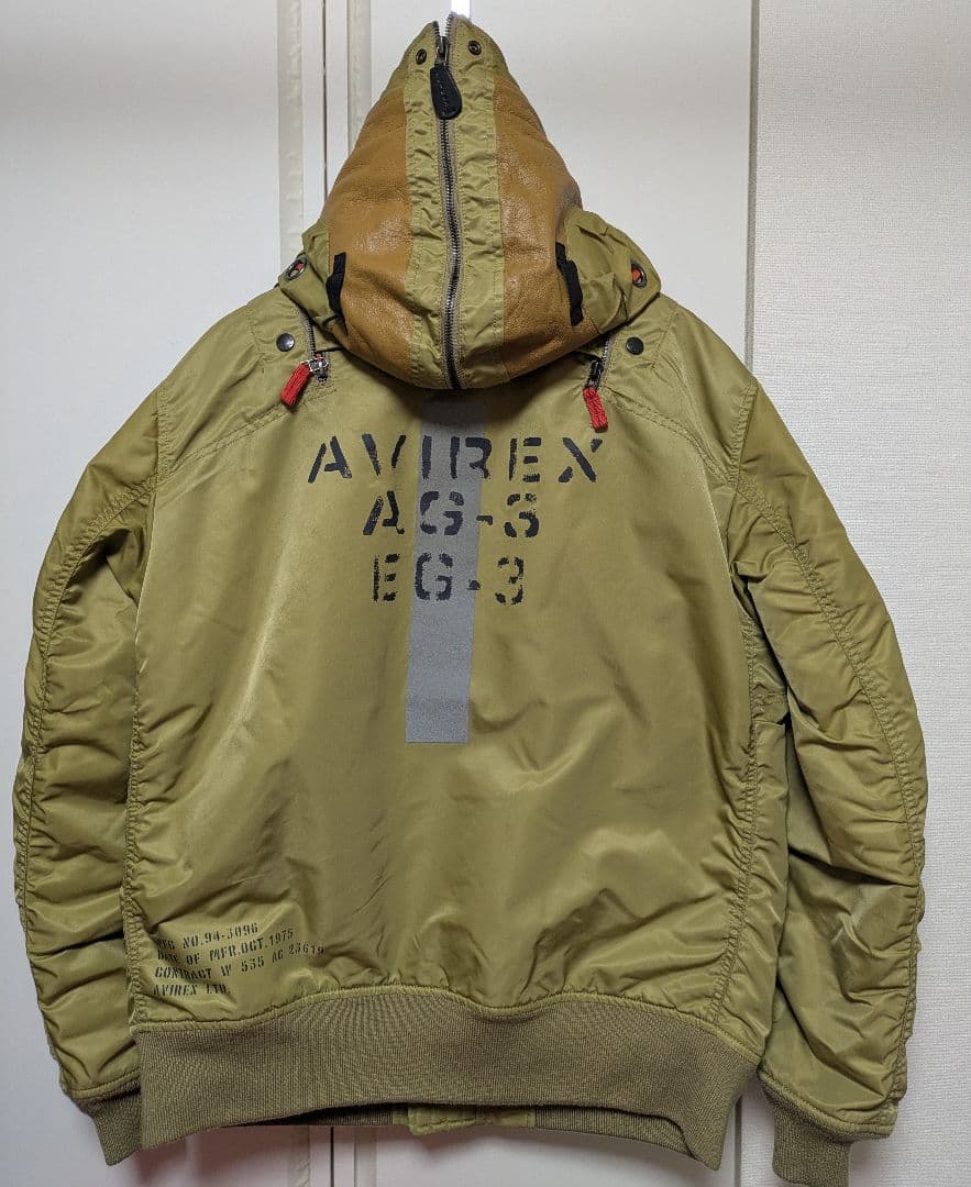 AVIREX リモデルMA-1フライトジャケット