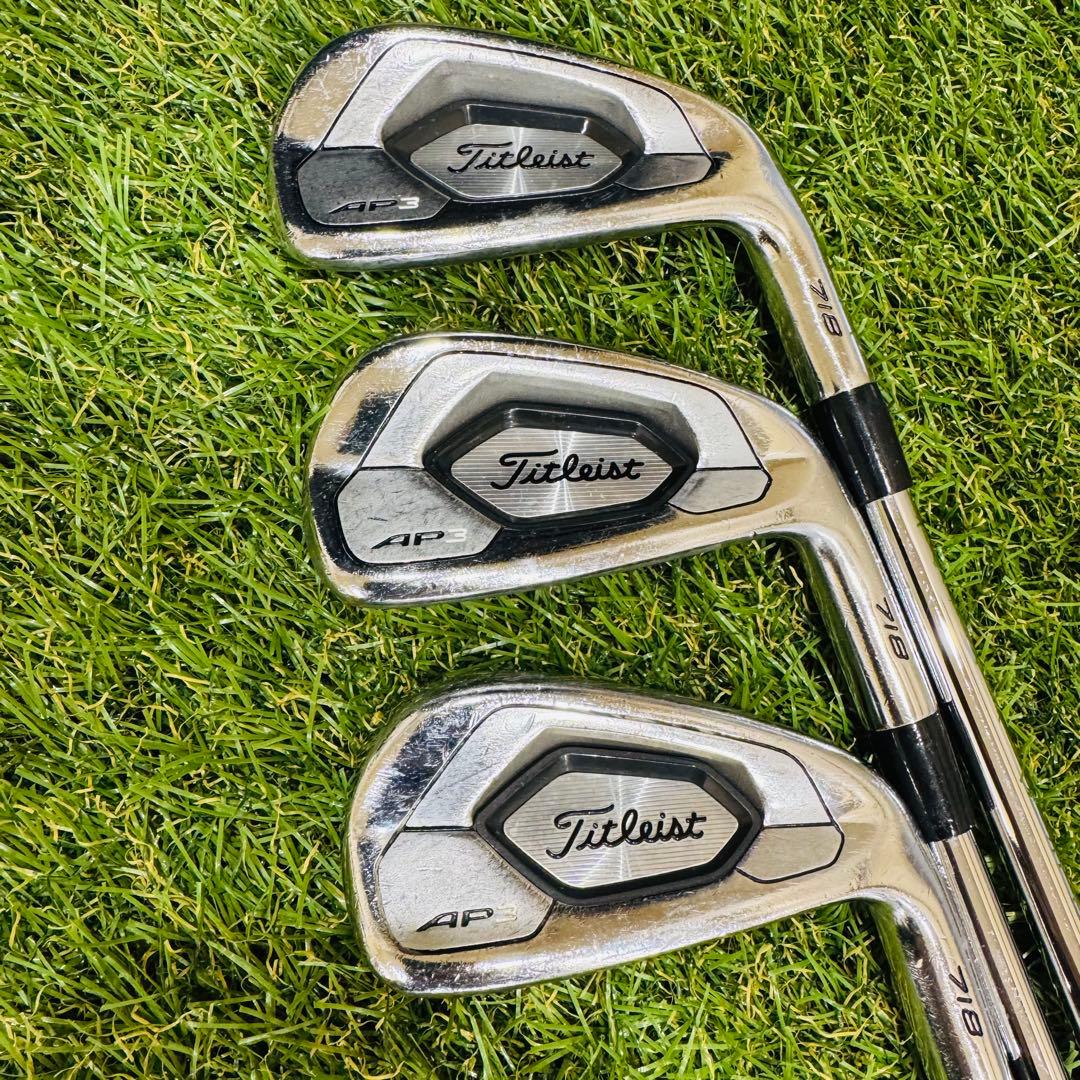 【男性用】タイトリスト AP3 718 アイアンセット