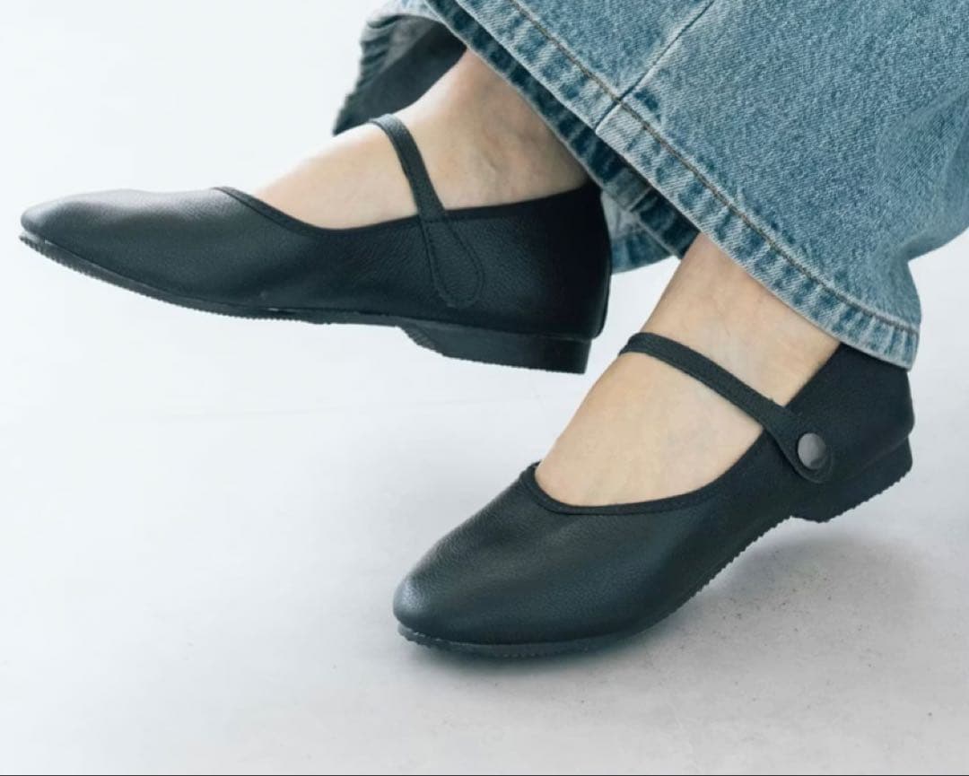 crownストラップバレエシューズ サイズ5