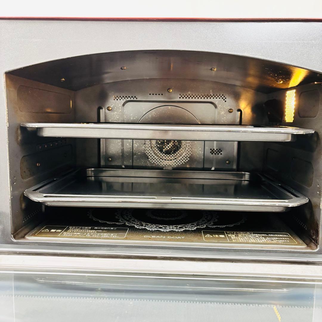 美品TOSHIBA 石窯ドーム スチームオーブンレンジ ER-JD510A(R)