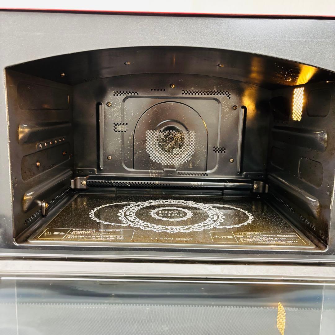 美品TOSHIBA 石窯ドーム スチームオーブンレンジ ER-JD510A(R)