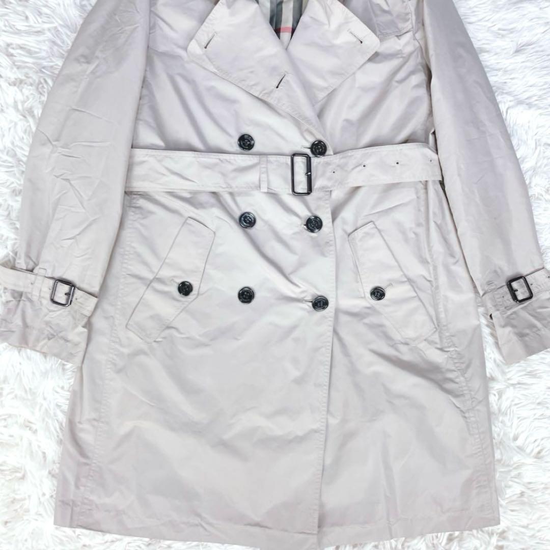✨バーバリー ノバチェック メガ トレンチコート レイン 2way 大きいサイズ
