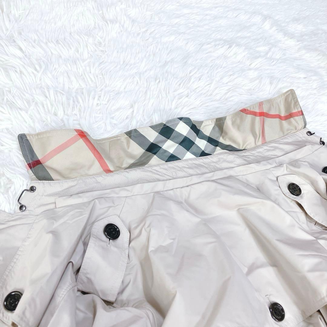 ✨バーバリー ノバチェック メガ トレンチコート レイン 2way 大きいサイズ