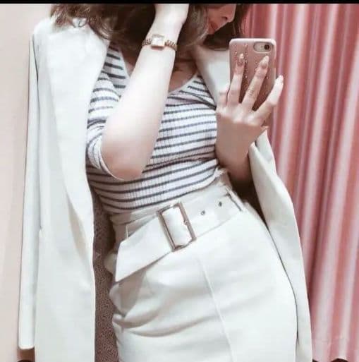 エイミーイストワール　コート　ペンシルスカート　　ニット　ロイパ　カーデ