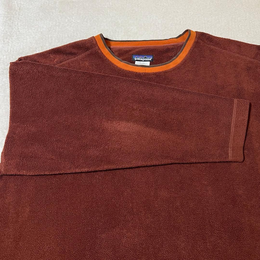 茶色 パタゴニア リズム プラッシュ シンチラ スウェット M フリース