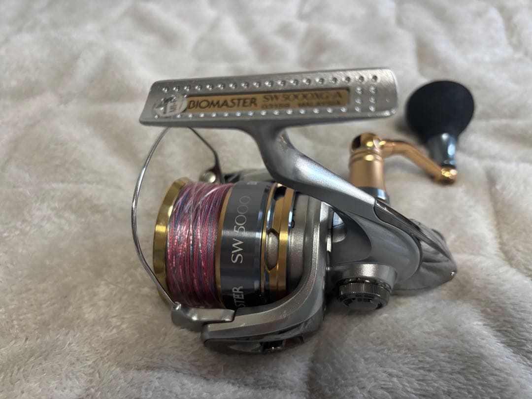 BIOMASTER SW 5000 スピニングリール　青物