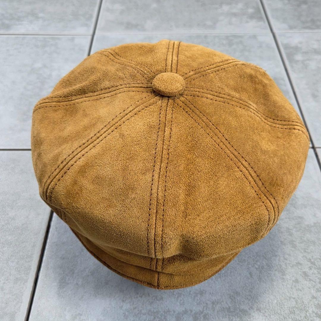 美品 NEWYORKHAT ニューヨークハット スウェード キャスケット