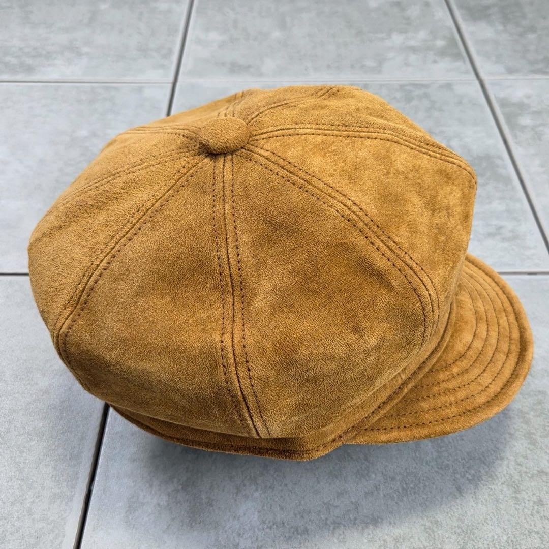 美品 NEWYORKHAT ニューヨークハット スウェード キャスケット