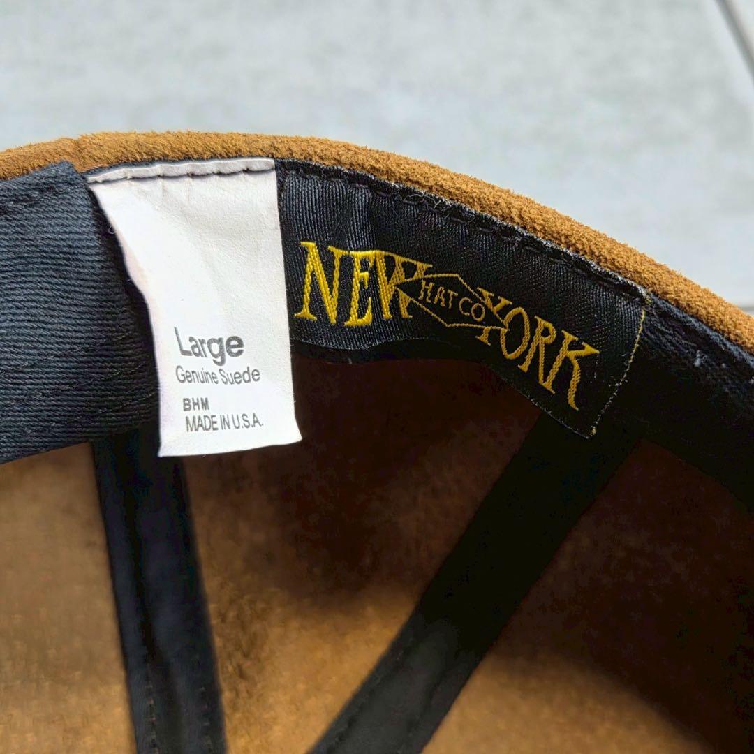 美品 NEWYORKHAT ニューヨークハット スウェード キャスケット