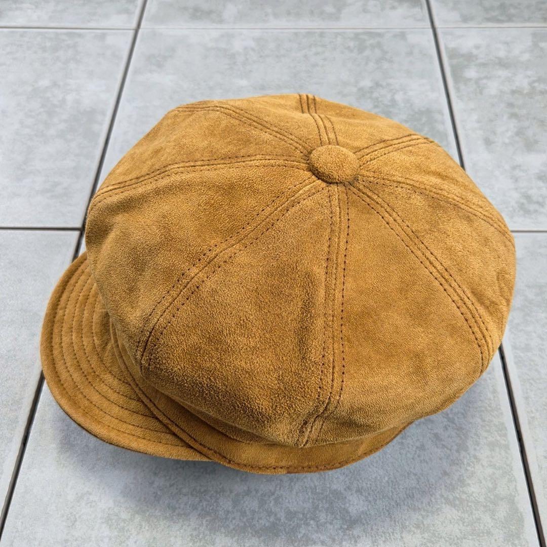 美品 NEWYORKHAT ニューヨークハット スウェード キャスケット