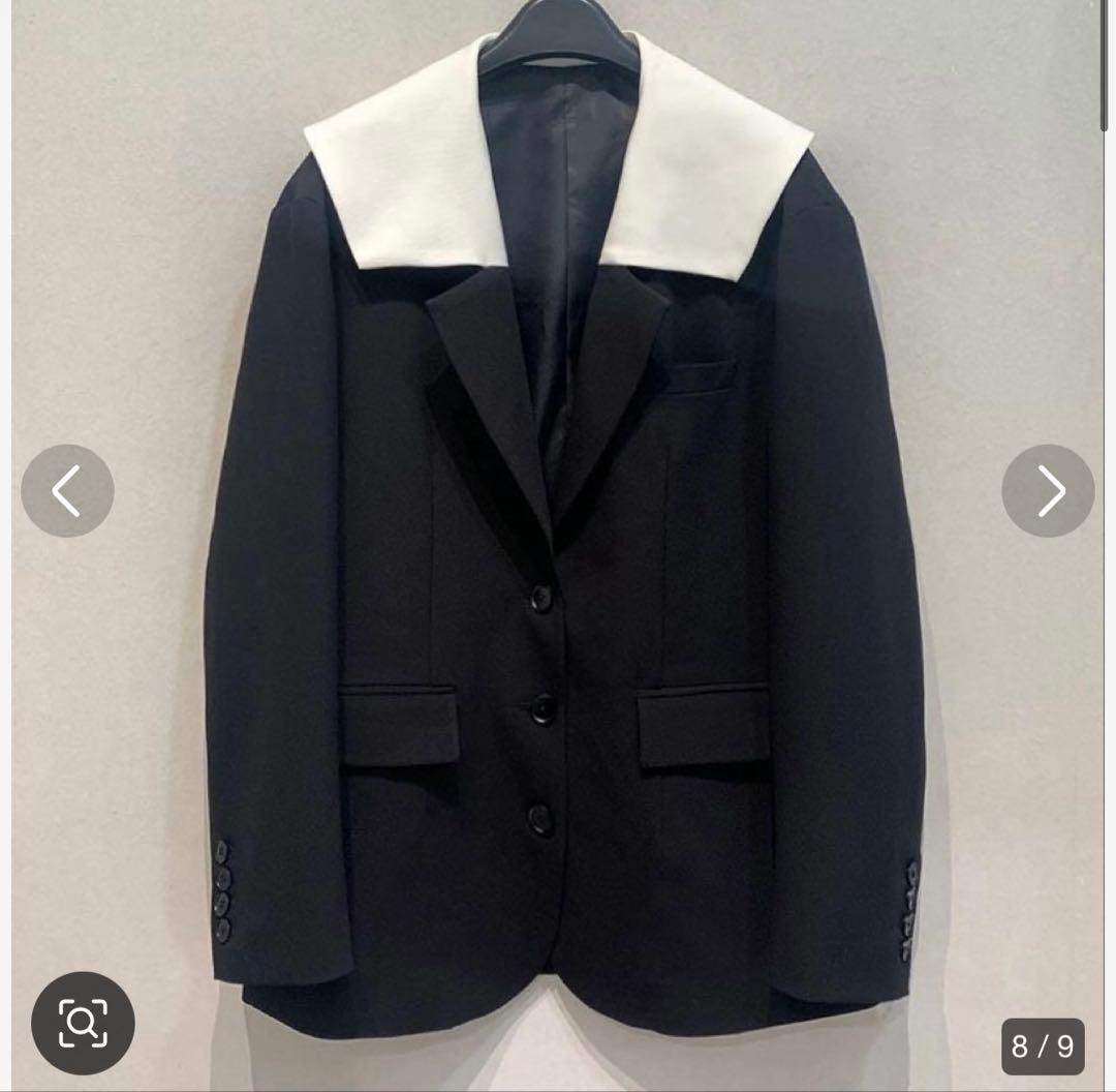 CLANE SAILOR COLLAR TAILORED JACKET 同型