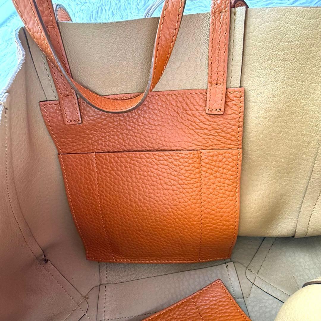 未使用品✨ジャンニ キアリーニ トートバッグ SUPERLIGHT Ｍ 本革