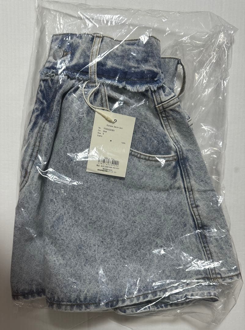 スカート THE TOE Olympia Denim Skirt