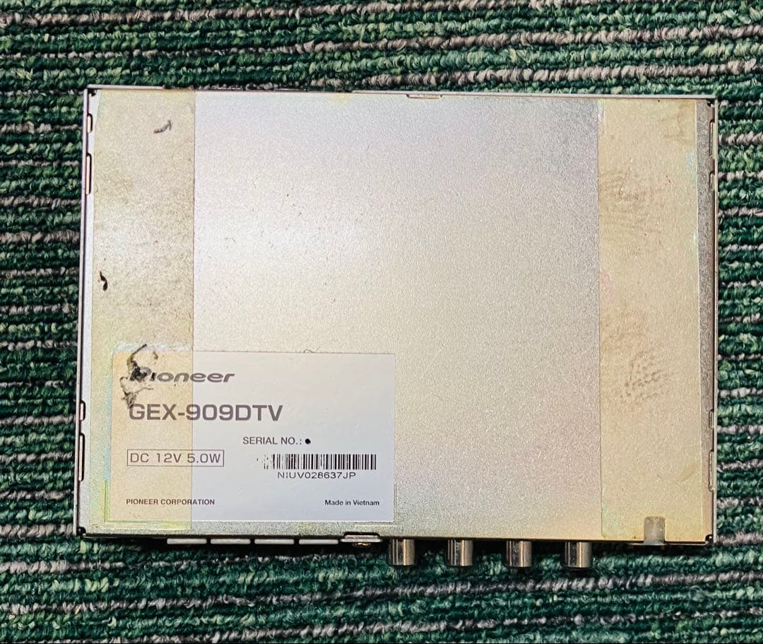 carrozzeria GEX-909DTV 地デジチューナー