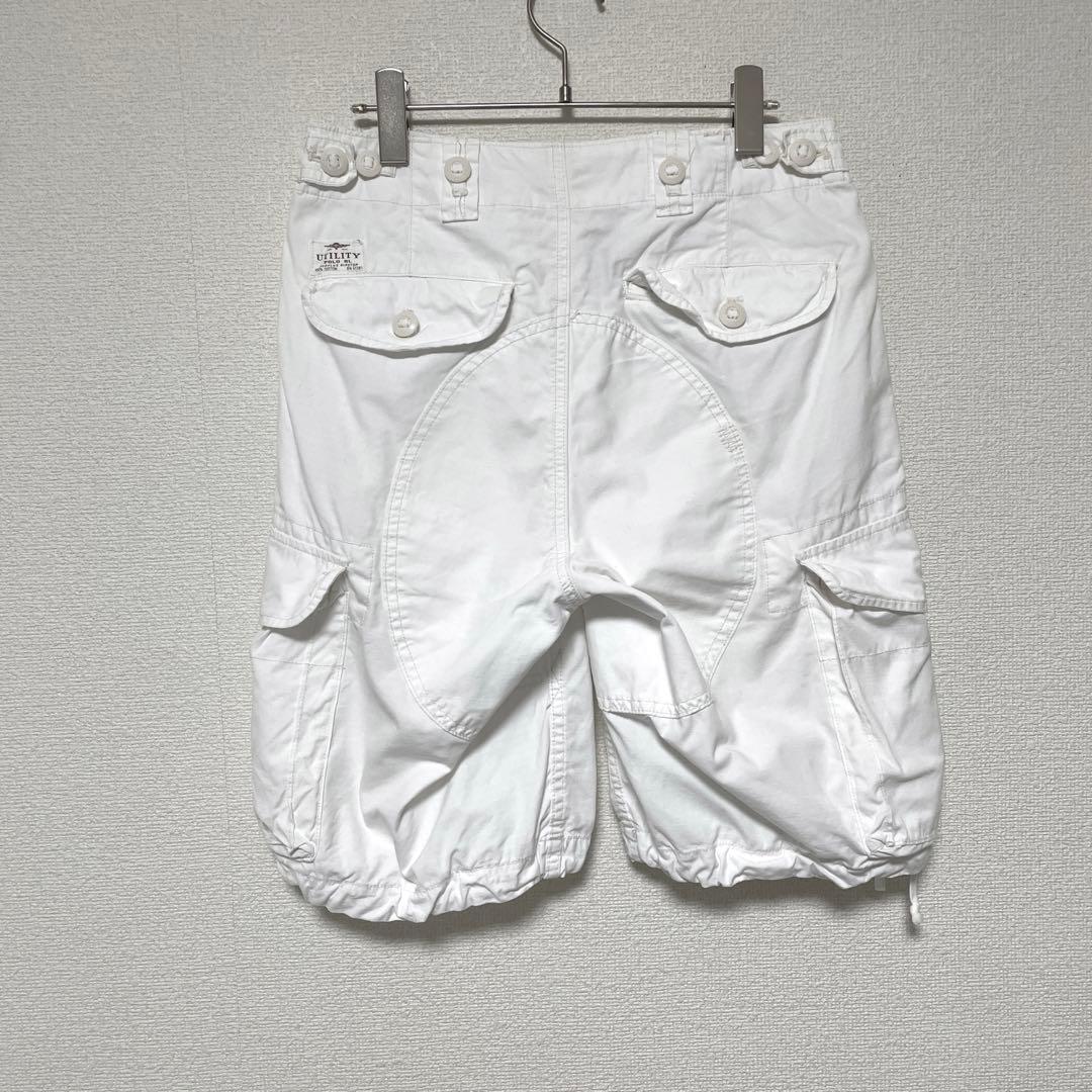 zo691 ポロラルフローレン/短丈/リップストップカーゴショーツ/カーゴパンツ