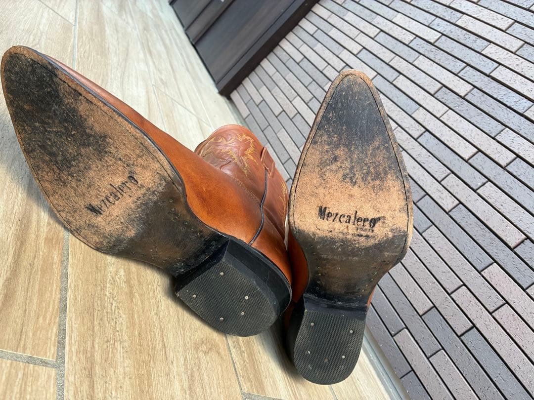 Mezcalero メスカレロ ウエスタンブーツ ブラウン 27cm