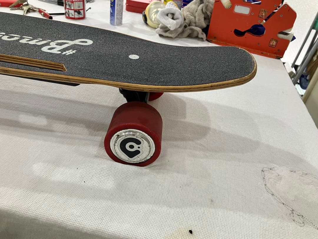 #shoooさん専用Bmove 電動スケボー ブラックデッキ レッドホイール