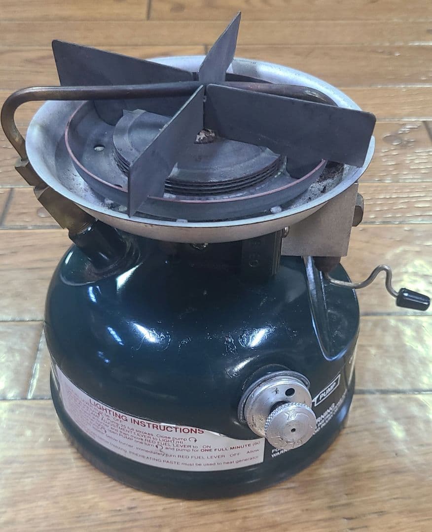 Coleman 508 ツーレバー 1990年7月製 ジャンク ビンテージ