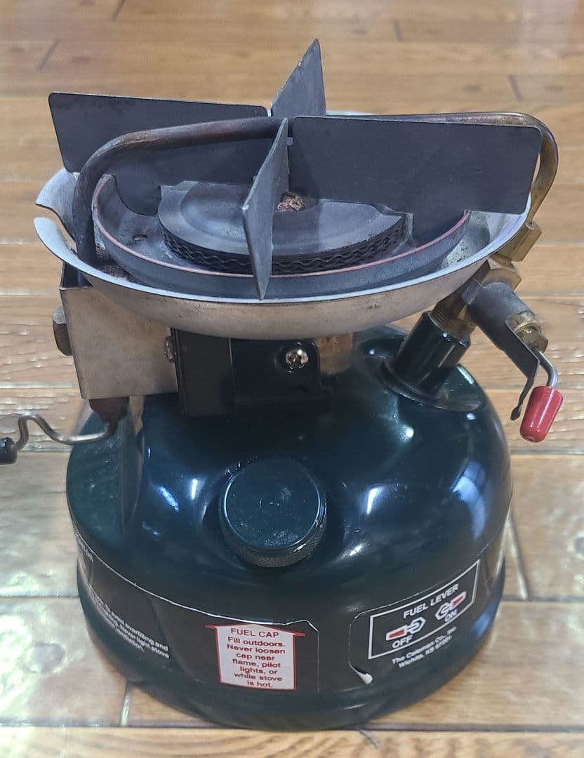 Coleman 508 ツーレバー 1990年7月製 ジャンク ビンテージ