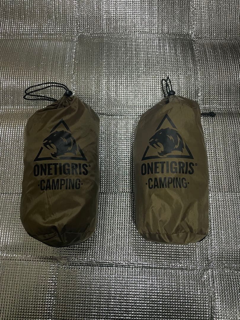 ONETIGRIS ポンチョシェルター2セット ブラウン