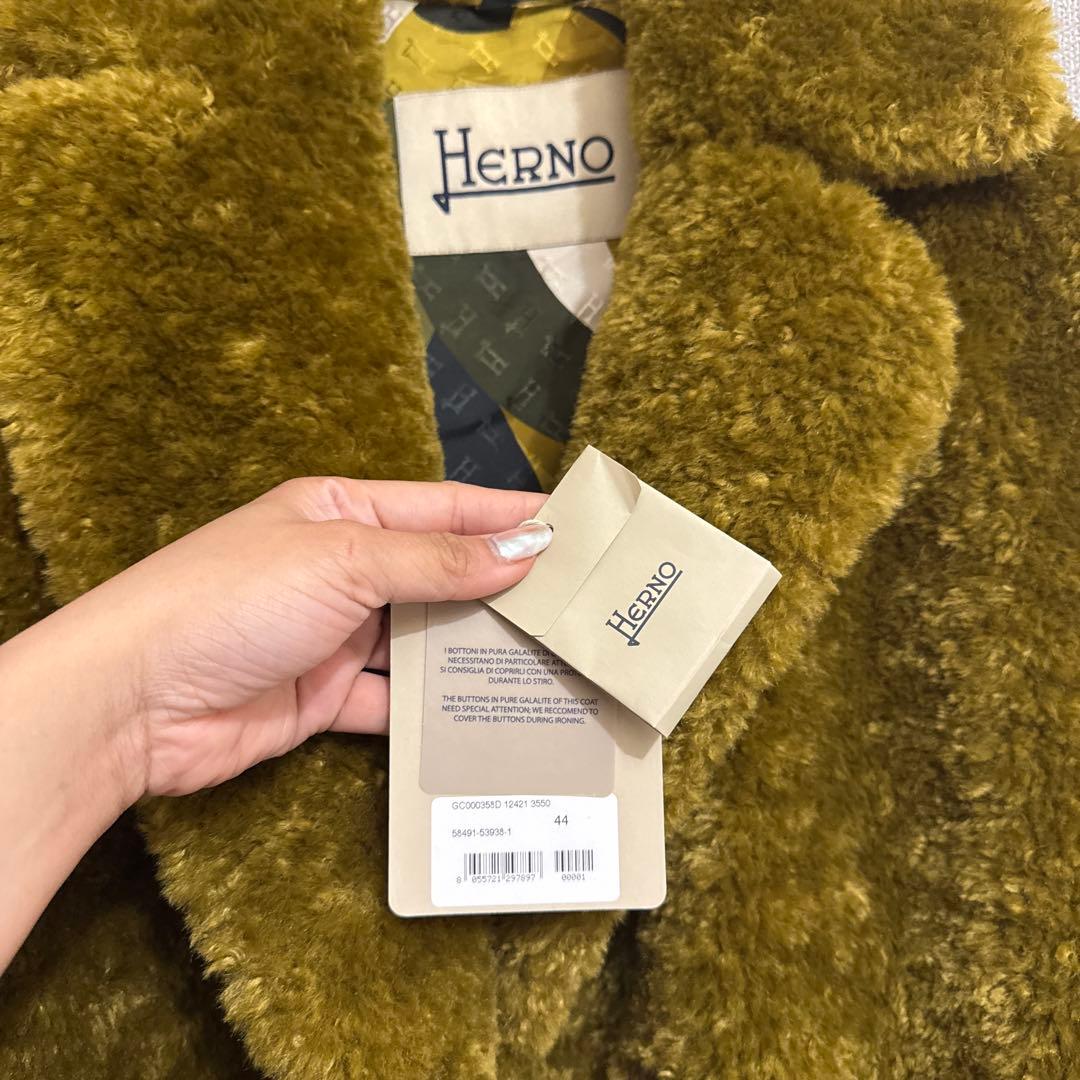 試着のみ HERNO ヘルノ ジレ ベスト 44
