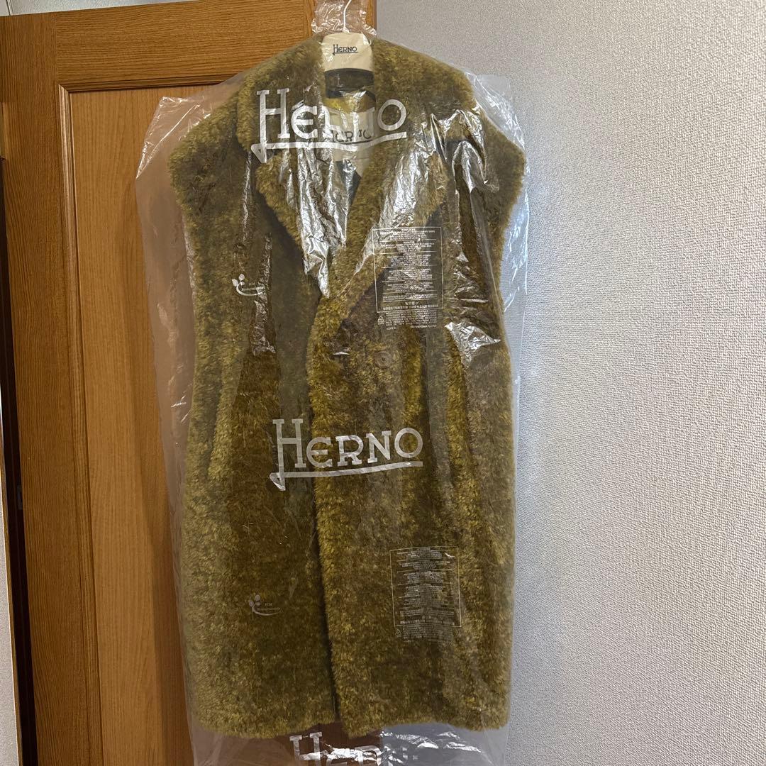 試着のみ HERNO ヘルノ ジレ ベスト 44