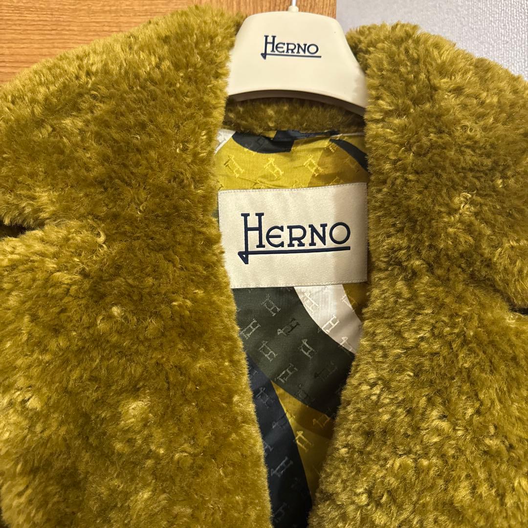 試着のみ HERNO ヘルノ ジレ ベスト 44