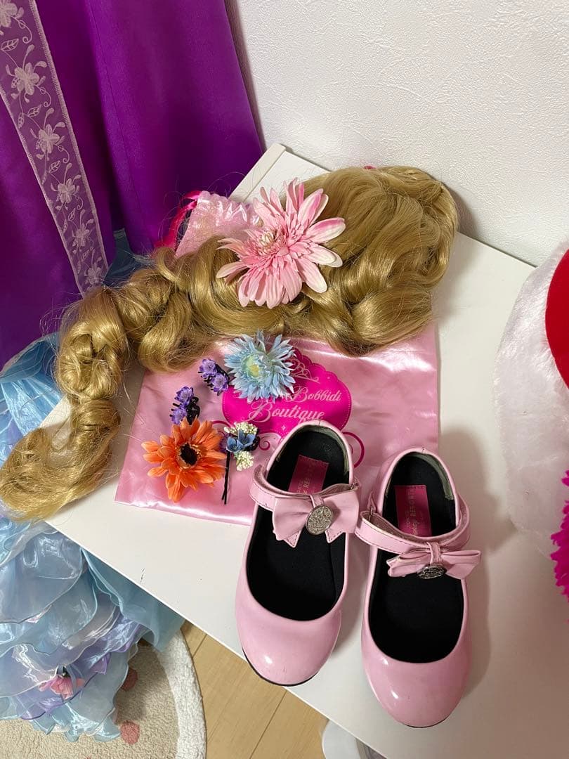 ディズニー ラプンツェル ドレスセット