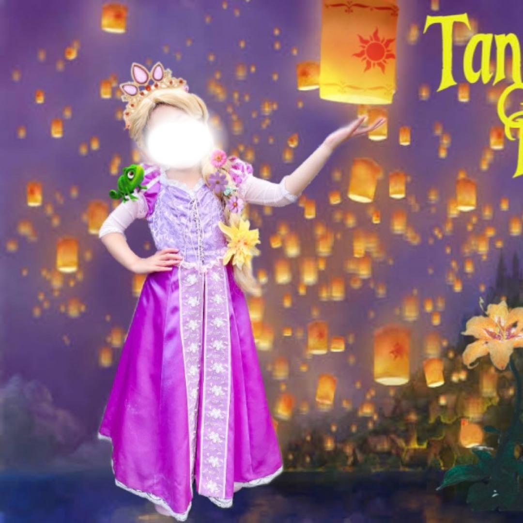 ディズニー ラプンツェル ドレスセット