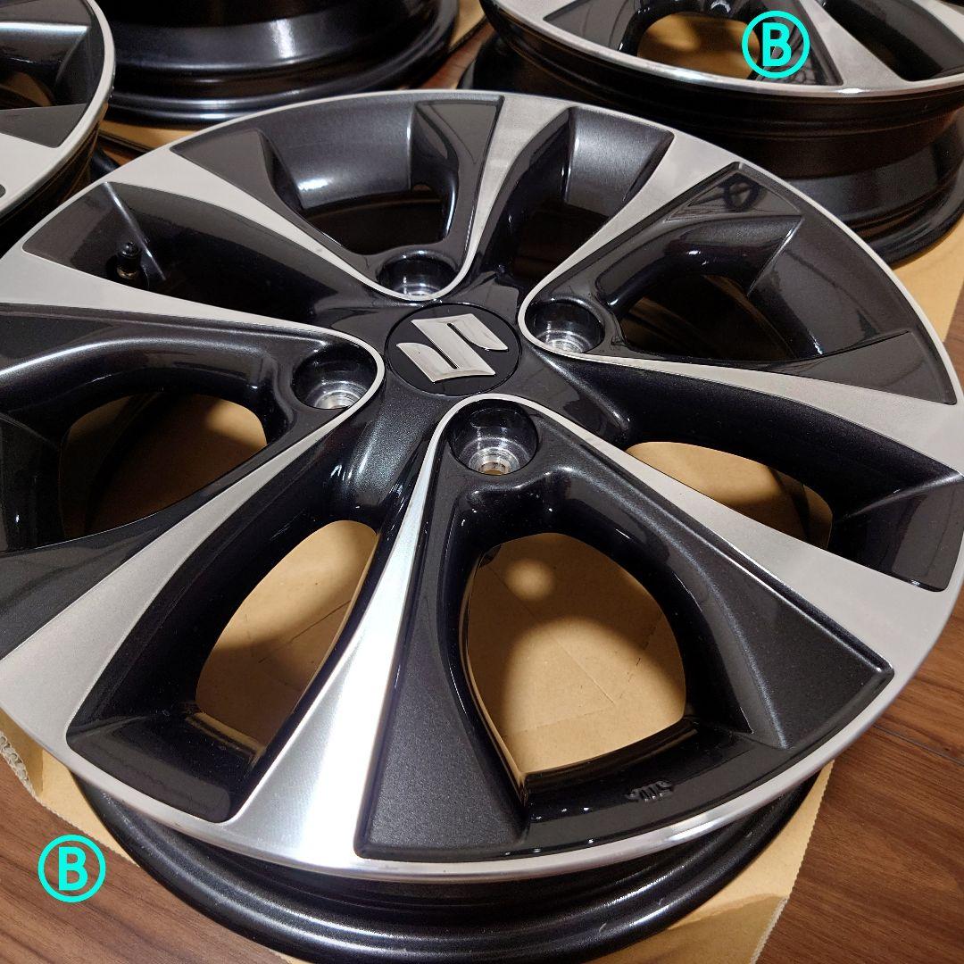 スペーシアカスタムZターボ　純正特別仕様 15インチホイール　 2本　Ⓑセット