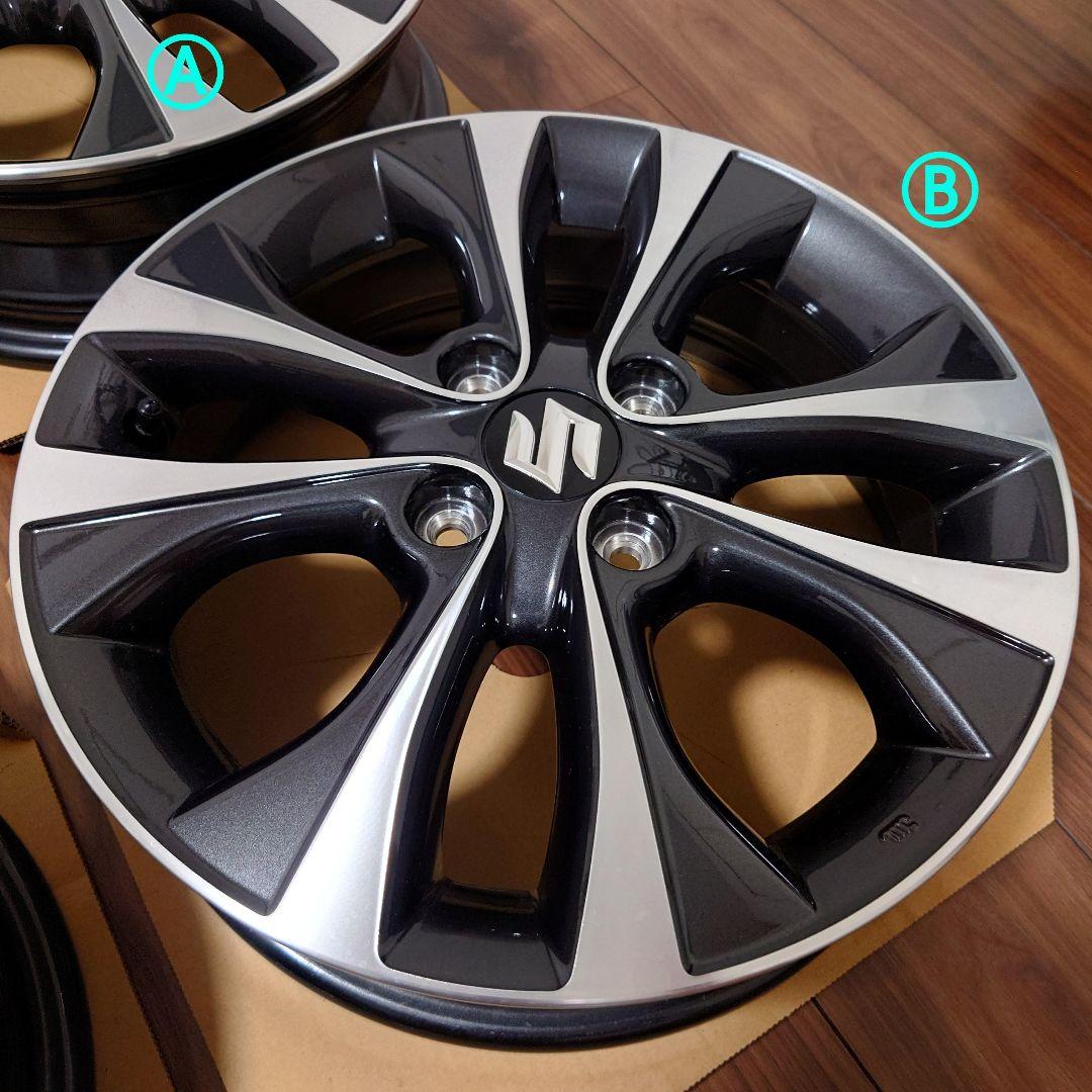 スペーシアカスタムZターボ　純正特別仕様 15インチホイール　 2本　Ⓑセット