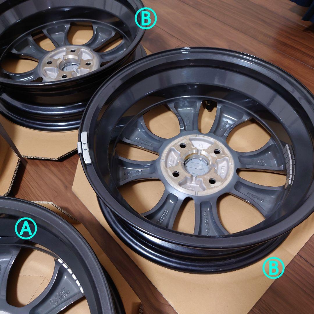 スペーシアカスタムZターボ　純正特別仕様 15インチホイール　 2本　Ⓑセット