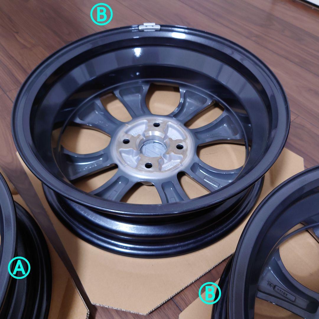 スペーシアカスタムZターボ　純正特別仕様 15インチホイール　 2本　Ⓑセット