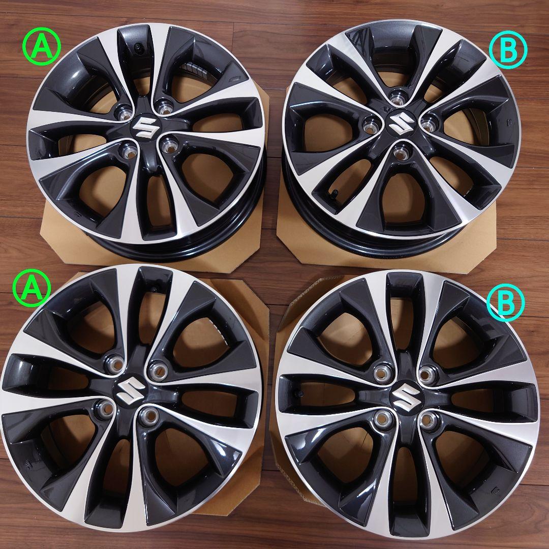 スペーシアカスタムZターボ　純正特別仕様 15インチホイール　 2本　Ⓑセット