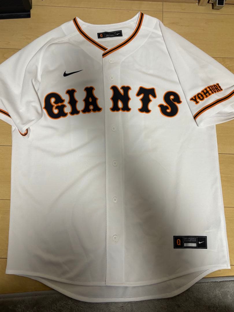 巨人 読売ジャイアンツ 山崎伊織 ユニフォーム L NIKE