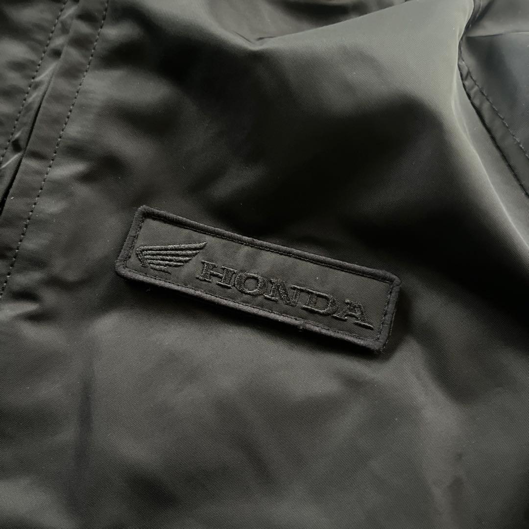 ●ホンダ　MA-1 ライダージャケット　モーターウェア　フーディ　バイクウエアー