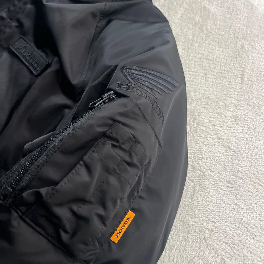 ●ホンダ　MA-1 ライダージャケット　モーターウェア　フーディ　バイクウエアー