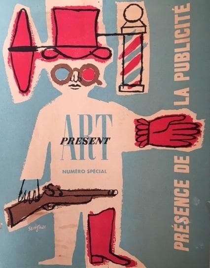 サヴィニャック 「Presence de la Publicite」1947年