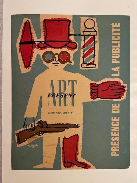 サヴィニャック 「Presence de la Publicite」1947年