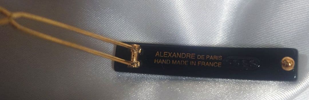 ALEXANDRE DE PARIS ヘアピン ボールピン パール付き