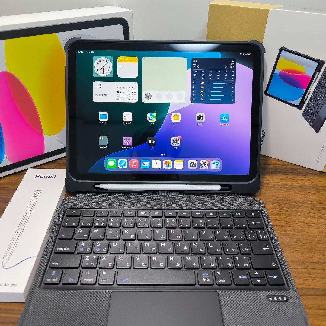 iPad 第10世代 10.9インチ 64GB Keyboard タッチペン