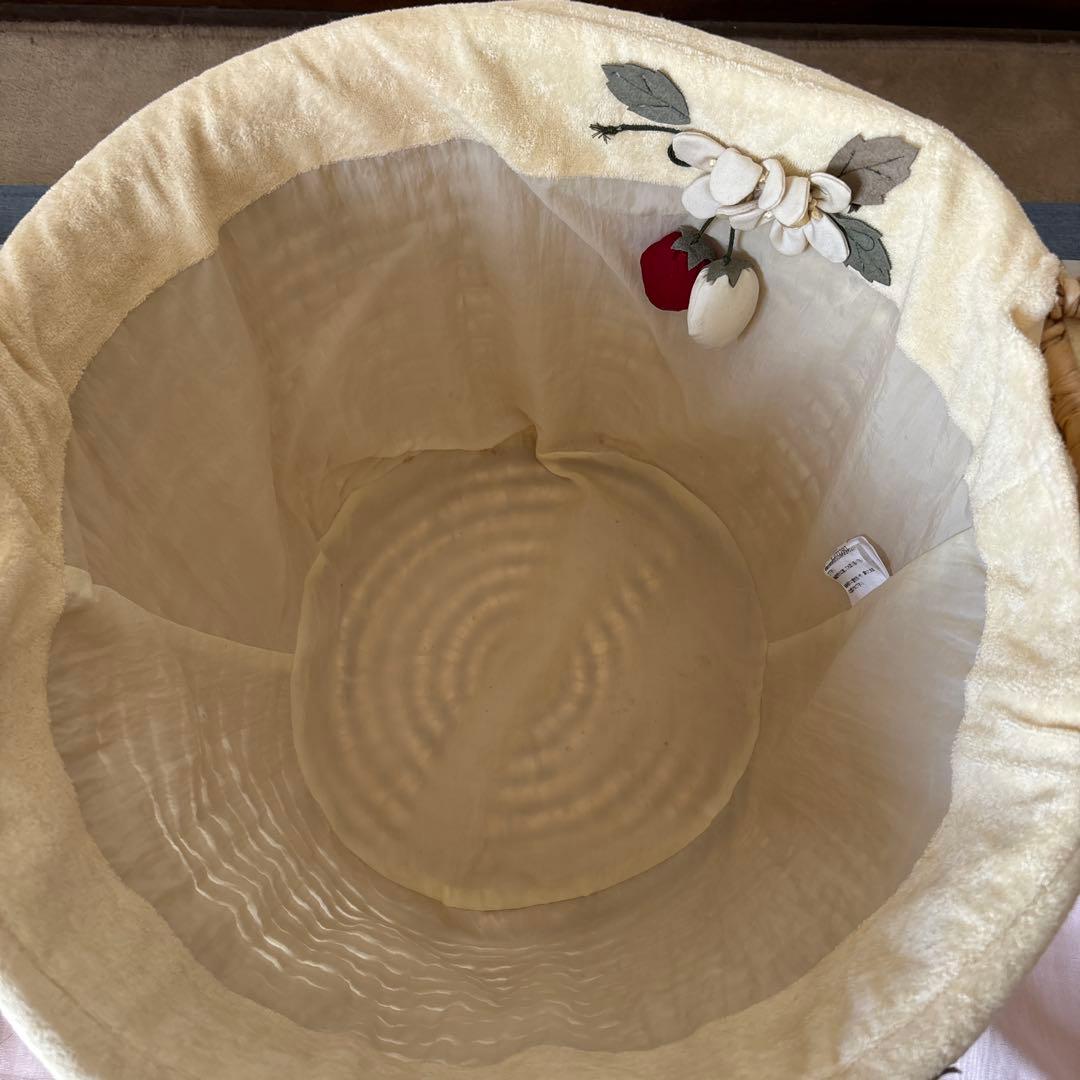 おけい♛ྀིハンドメイド寒頑張ります さえら ポテチーノ　収納バスケット