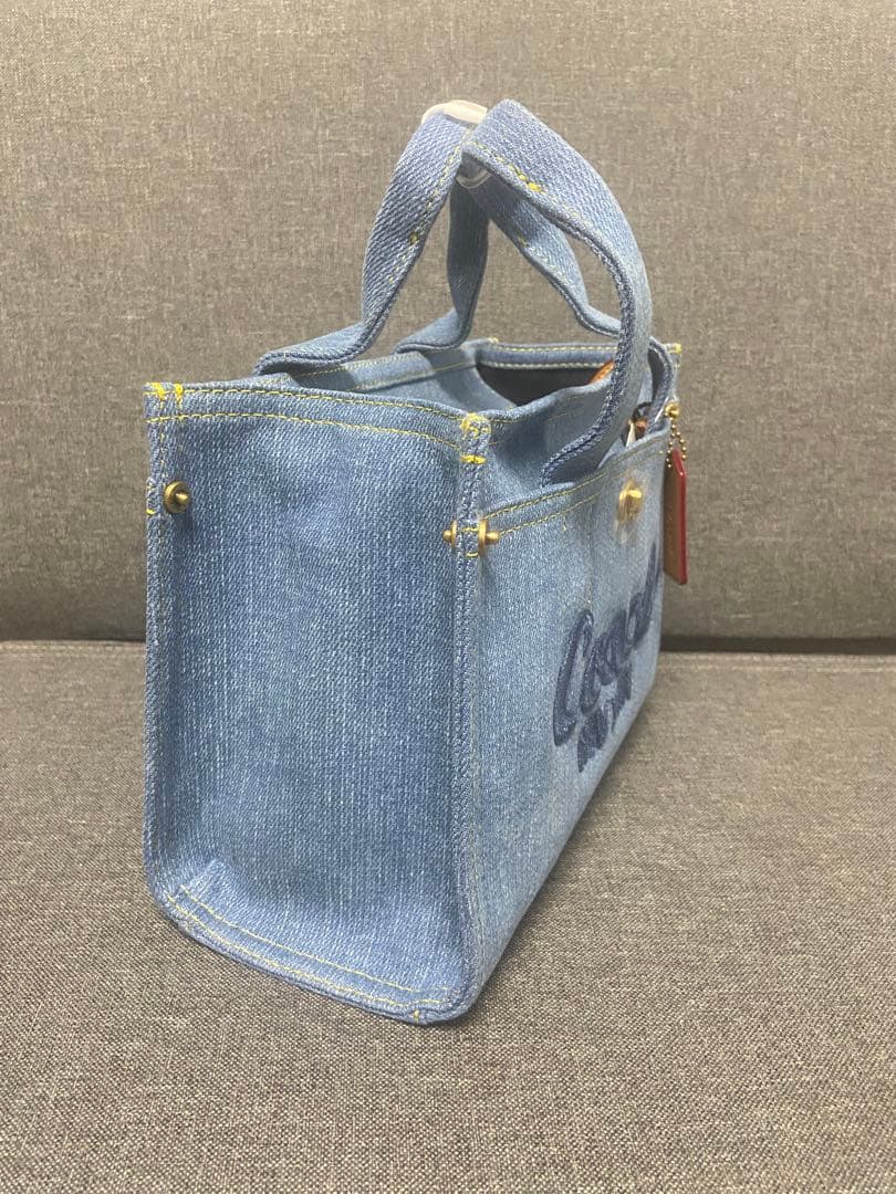 COACH コーチ トートバッグ デニム CR659 2WAY
